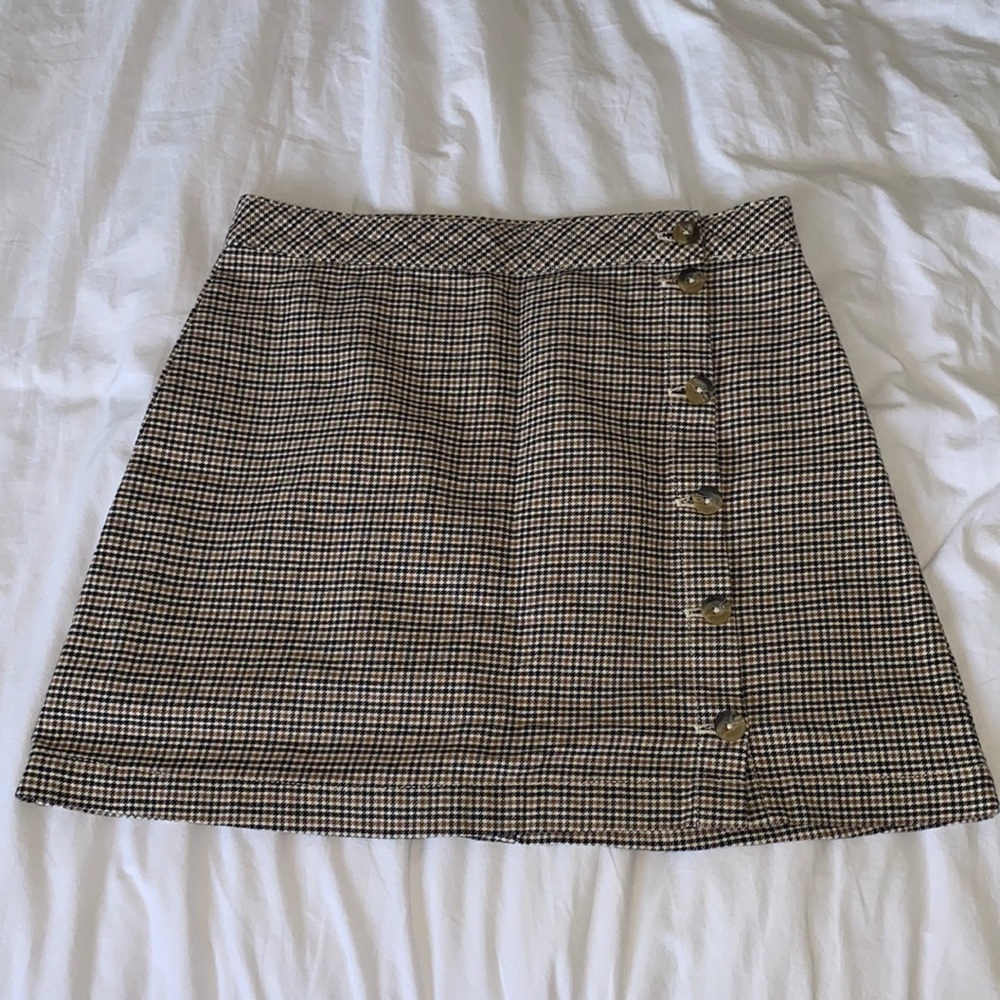 Plaid Skirt